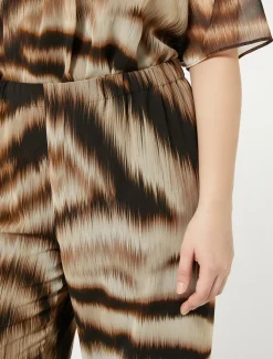 Pantaloni in georgette