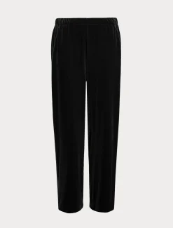 Pantaloni in jersey di velluto