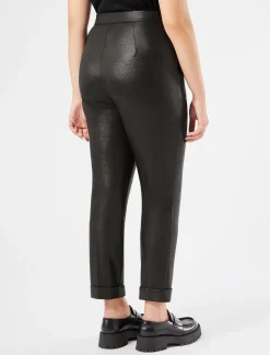 Pantaloni in jersey laminato