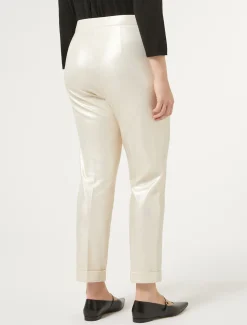 Pantaloni in jersey laminato