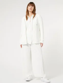 Pantaloni in jersey plissé