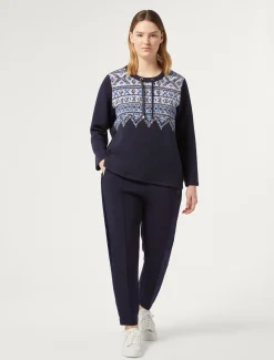 Pantaloni in jersey scuba