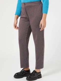 Pantaloni in jersey tinto filo