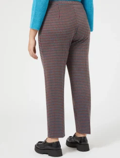 Pantaloni in jersey tinto filo