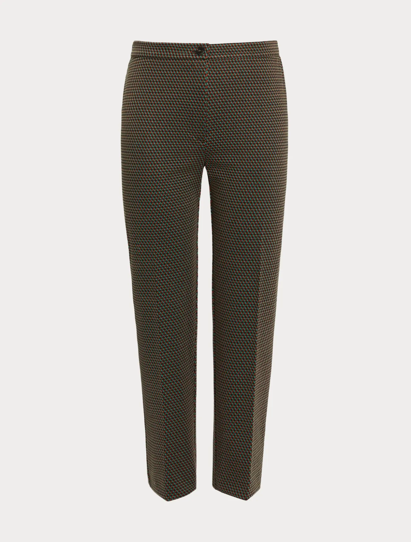 Pantaloni in jersey tinto filo