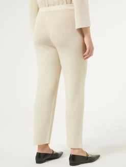 Pantaloni in lana e lurex