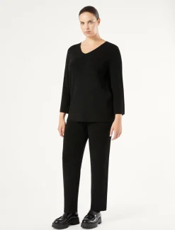 Pantaloni in lana e lurex