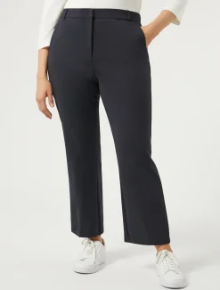 Pantaloni in misto cotone stretch