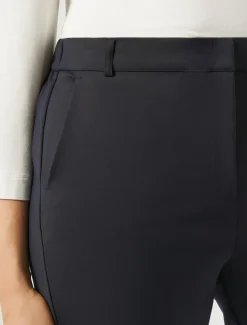 Pantaloni in misto cotone stretch