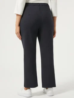 Pantaloni in misto cotone stretch
