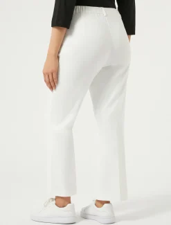 Pantaloni in misto cotone stretch