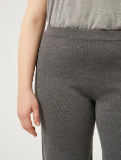 Pantaloni in misto lana