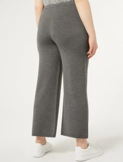 Pantaloni in misto lana