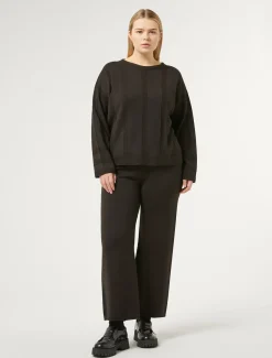 Pantaloni in misto lana