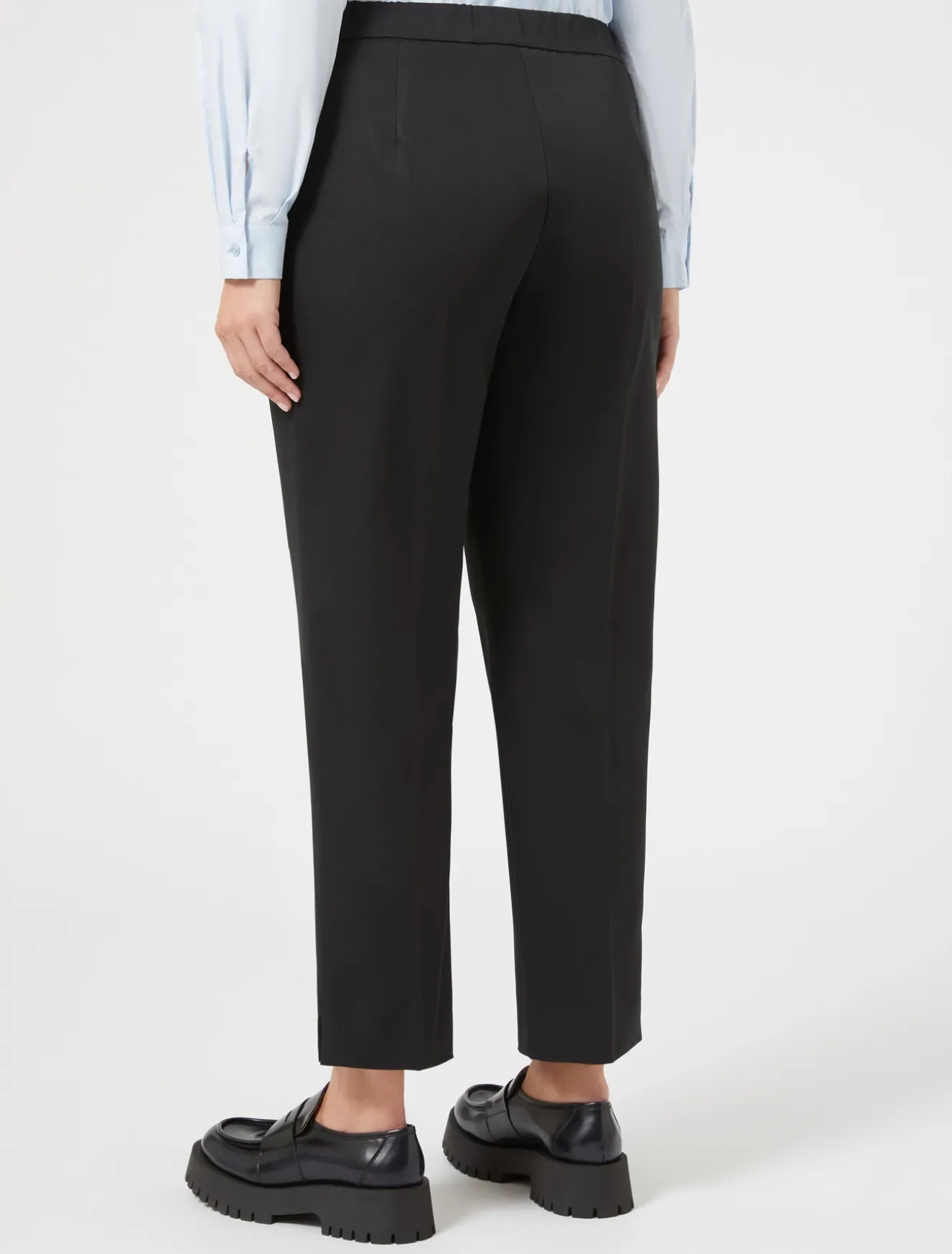 Pantaloni in ottoman