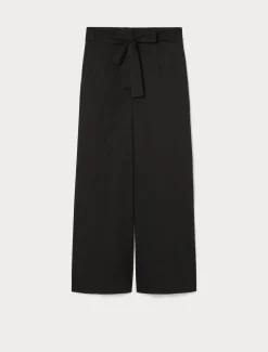 Pantaloni in popeline di cotone