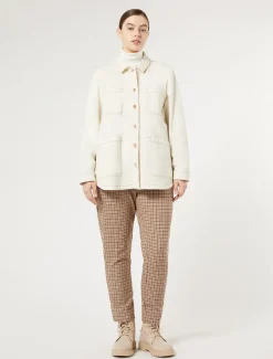 Pantaloni in saglia di misto viscosa