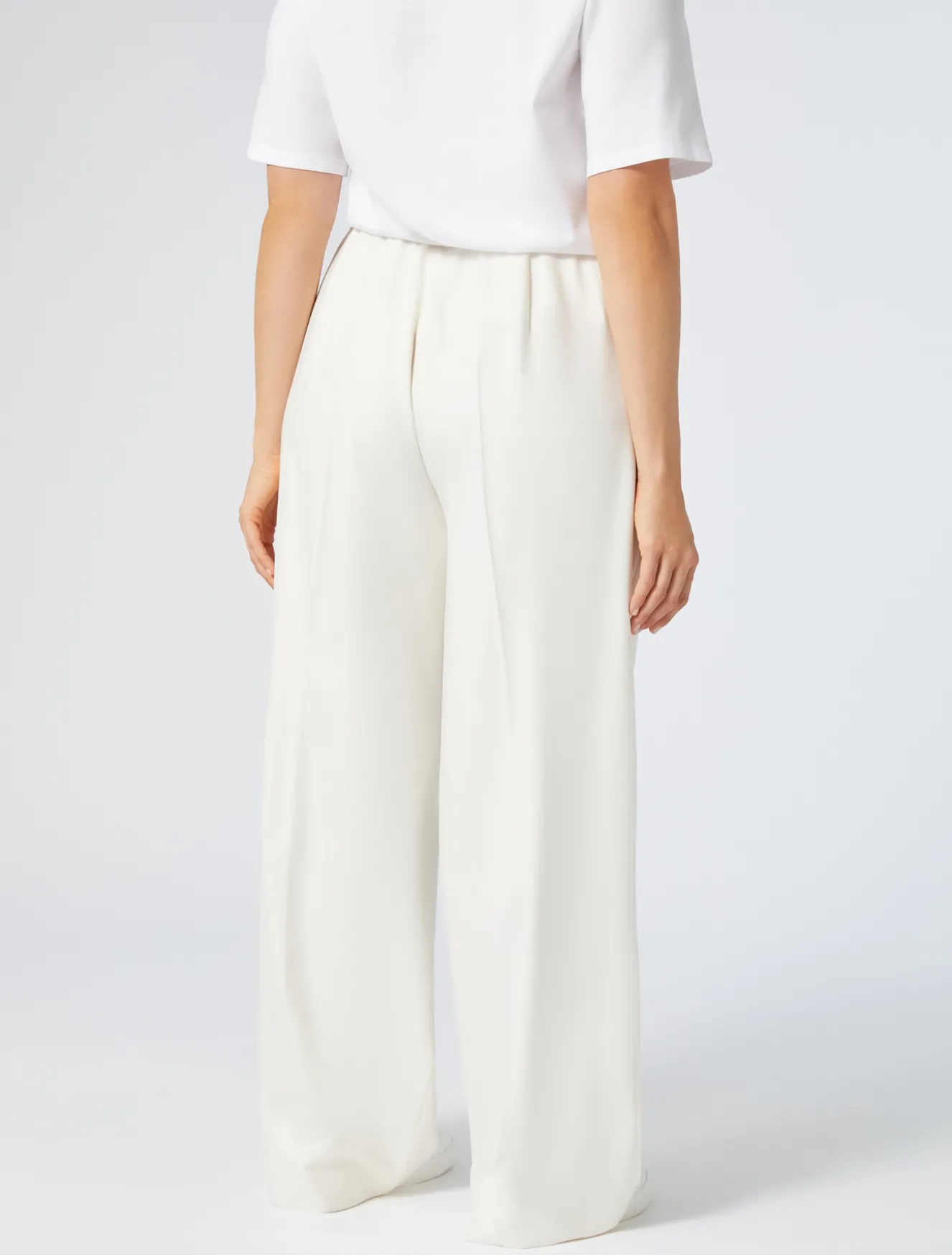 Pantaloni in saglia di viscosa