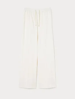 Pantaloni in saglia di viscosa