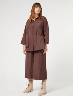 Pantaloni in taffetà