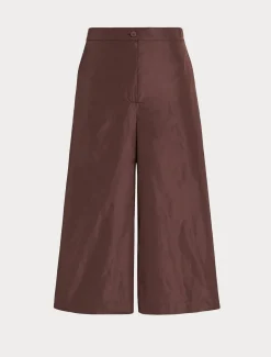 Pantaloni in taffetà