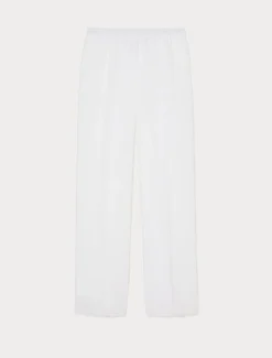 Pantaloni in tela di lino