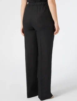 Pantaloni in tela di lino