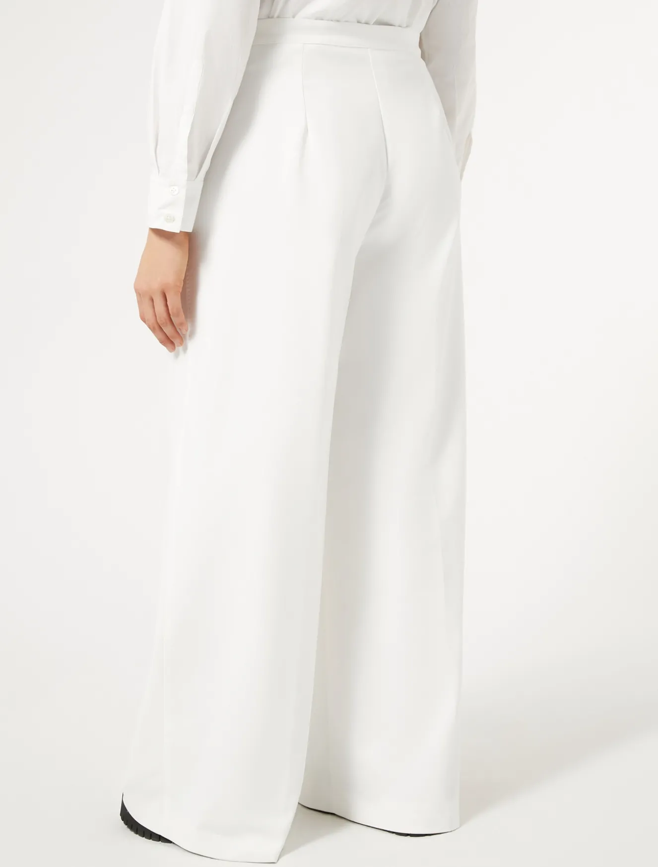 Pantaloni in tela di misto cotone