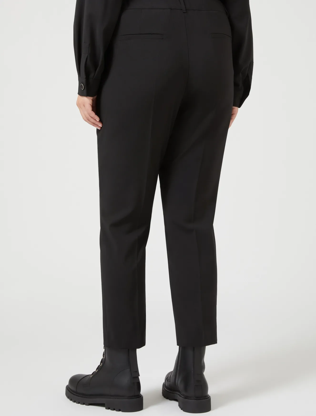 Pantaloni in tela di pura lana