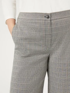 Pantaloni in tela di viscosa