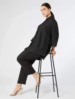 Pantaloni in tessuto spalmato