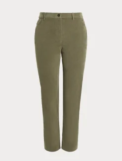 Pantaloni in velluto di cotone