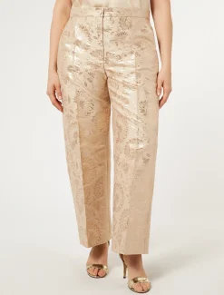 Pantaloni jacquard