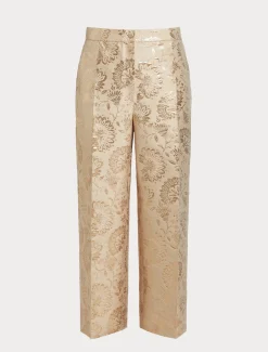 Pantaloni jacquard