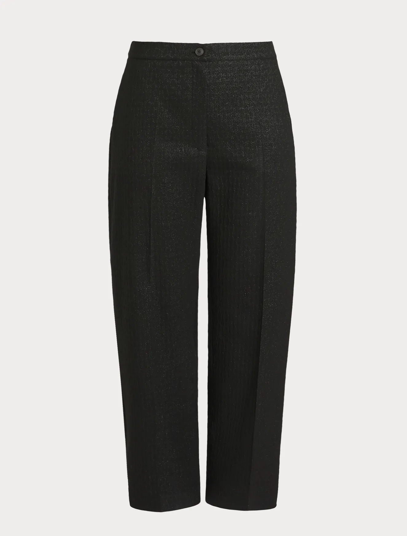 Pantaloni jacquard lurex