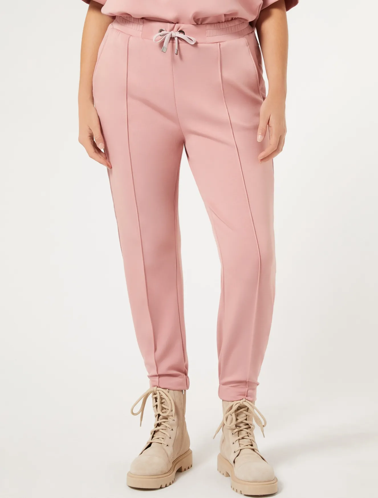 Pantaloni jogging in jersey