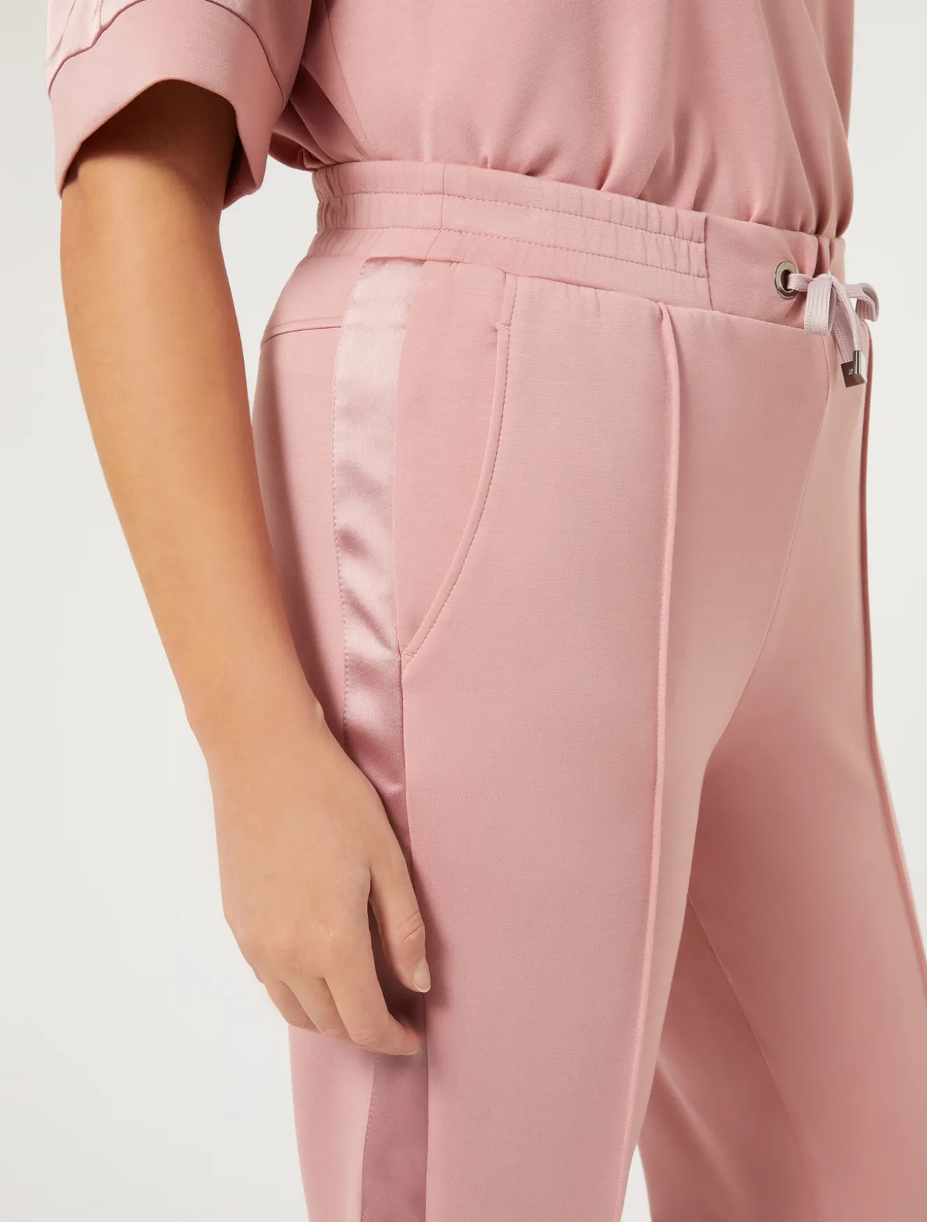 Pantaloni jogging in jersey