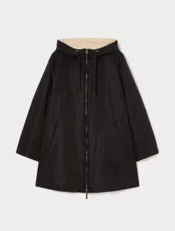 Parka reversibile in tela tecnica antigoccia