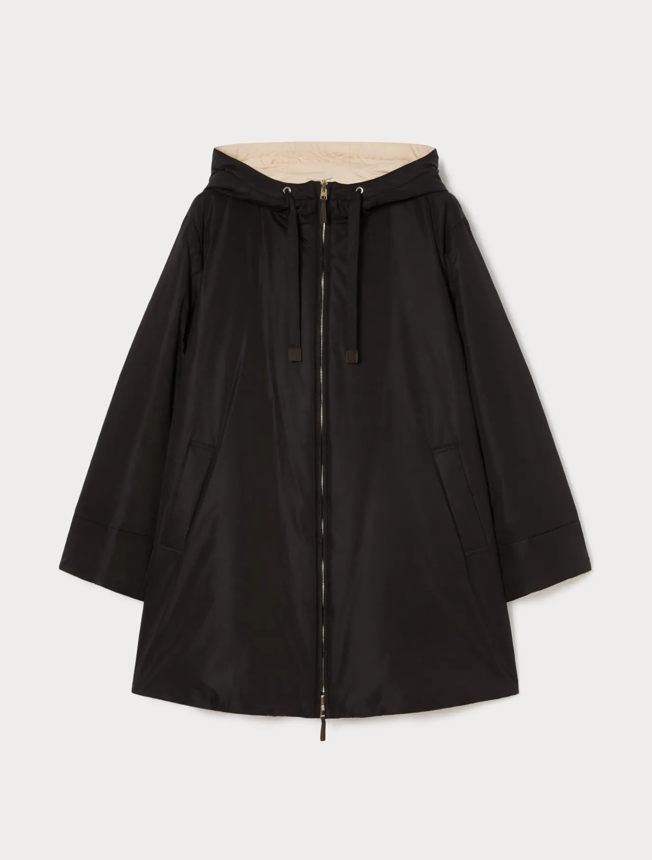 Parka reversibile in tela tecnica antigoccia