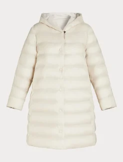 Piumino in taffettà e tela di nylon antigoccia