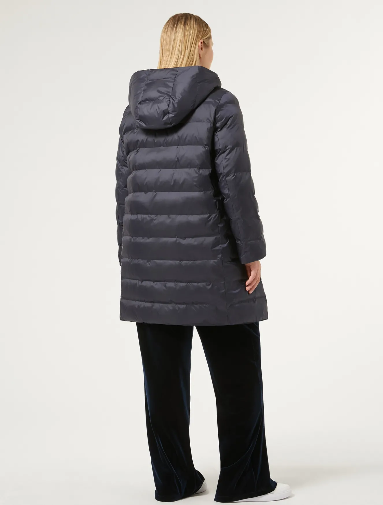 Piumino in taffettà e tela di nylon antigoccia