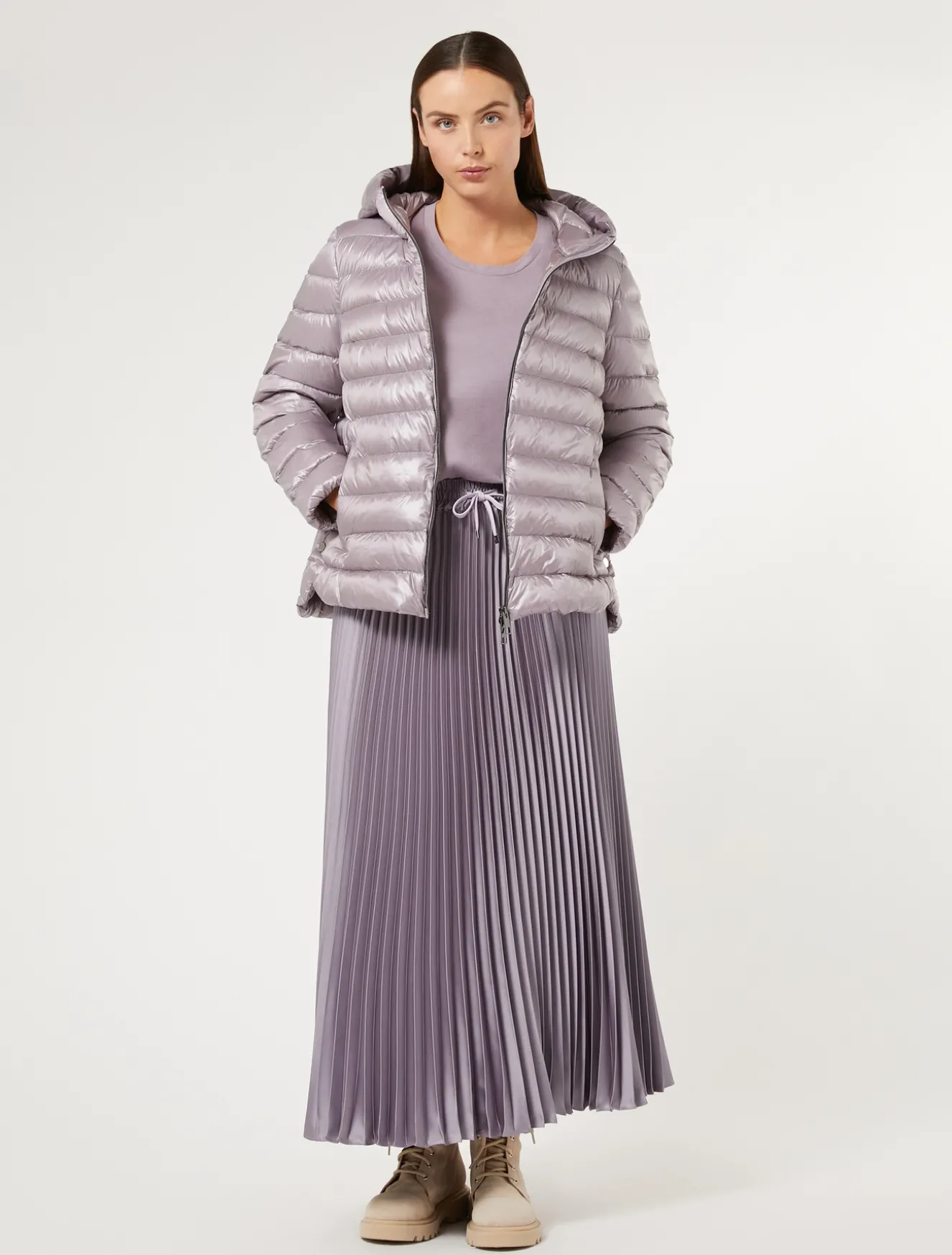 Piumino in tela antigoccia