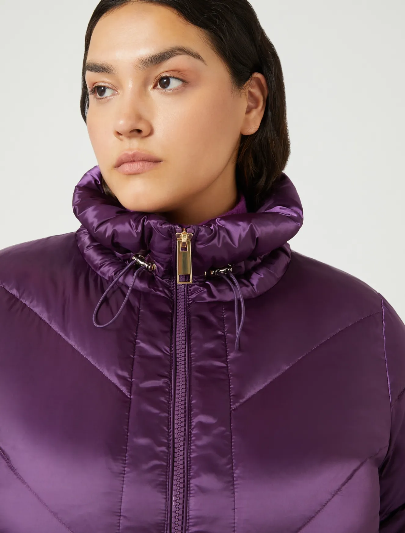 Piumino in tela antigoccia