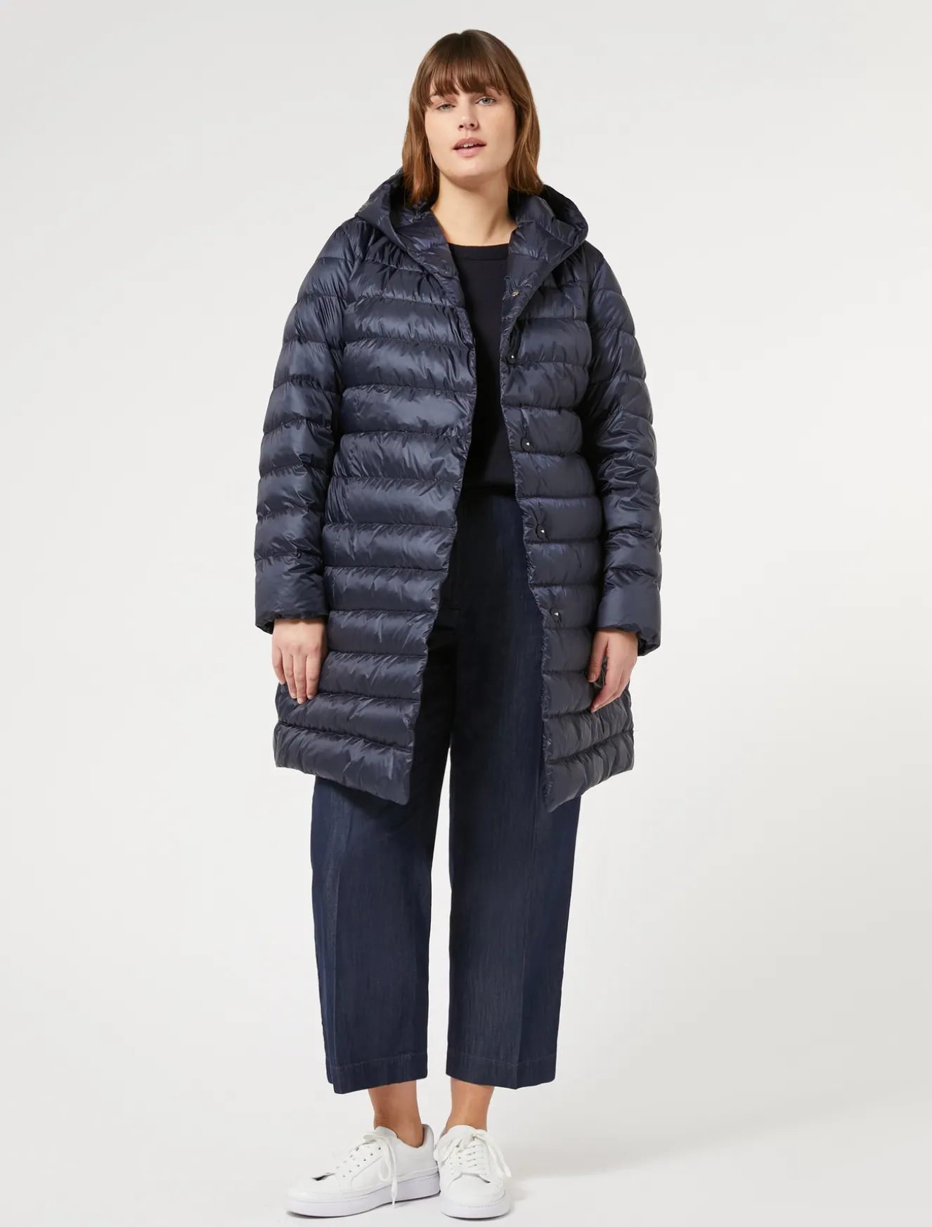 Piumino in tela tecnica antigoccia