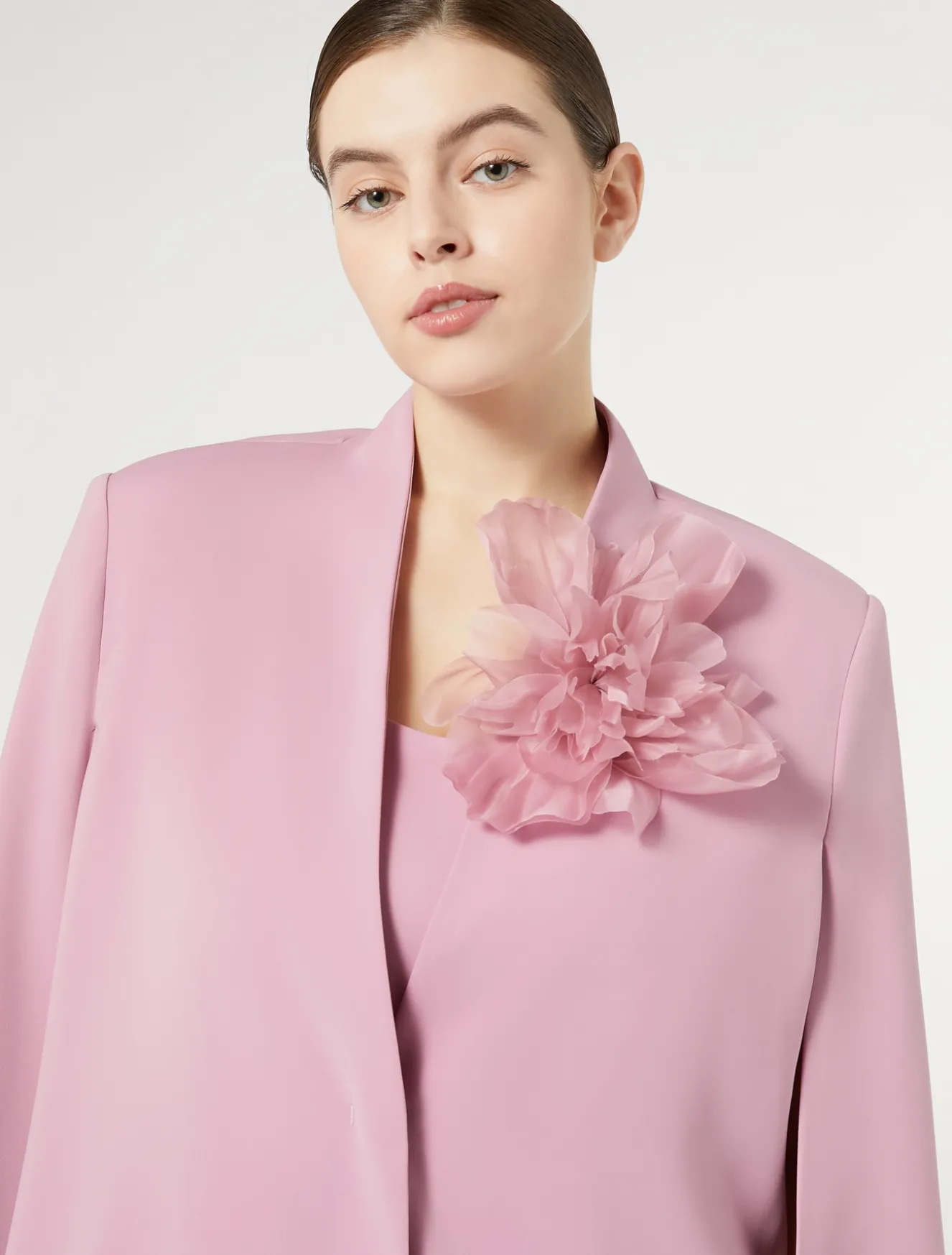 Spilla in organza di seta