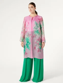 Spolverino in organza di seta