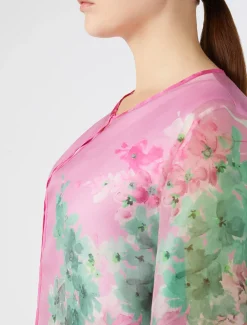 Spolverino in organza di seta