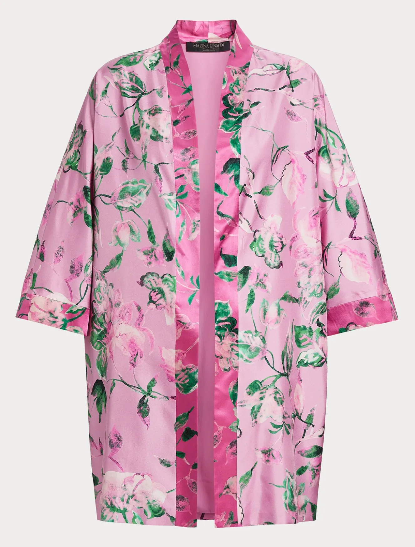 Spolverino in twill di seta