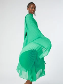 Stola in georgette plissé