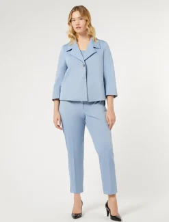 Top in acetato e seta